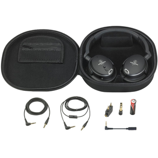audio-technica 铁三角 ATH-ANC9 头戴式耳机 黑色