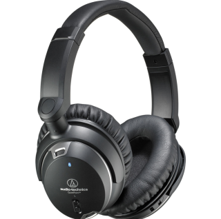 audio-technica 铁三角 ATH-ANC9 头戴式耳机 黑色