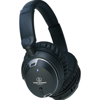 audio-technica 铁三角 ATH-ANC9 头戴式耳机 黑色