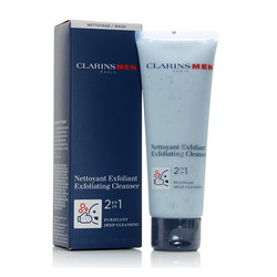 CLARINS 娇韵诗 男士 去角质磨砂洁面乳 125ml *2件