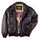 LANDING LEATHERS Air Force A-2 Leather Flight Bomber Jacket 空军战机 飞行员皮夹克