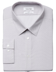 Calvin Klein Slim Fit Non Iron Print 男士修身免熨衬衫