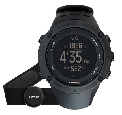 很称手的一块运动手表：SUUNTO 颂拓 Ambit3 Peak 旗舰款户外腕表（带心率带）