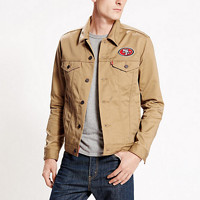 Levi's 李维斯 NFL TWILL TRUCKER JACKET 美国职业橄榄球联盟合作款 男士牛仔夹克