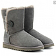 限尺码：UGG australia Bailey Button 纽扣中筒雪地靴*2双