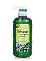 Reveur 无硅 护发素 染烫修护型 绿色500ml