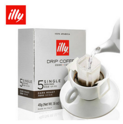 illy 挂耳包咖啡（中焙）9g*5