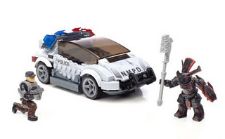 MEGA BLOKS 美高 Halo 光环 Police Cruiser Standoff 警车对峙 积木玩具