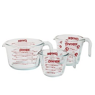 Pyrex 3-Piece Glass 量杯套装