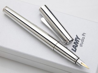 LAMY 凌美 Studio 演艺系列 L69PTB 镀铂金 钢笔（B尖、金尖）