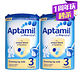Aptamil 爱他美 婴儿牛奶粉 3段 900g*2罐