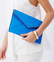 新低价：REBECCA MINKOFF Leo Envelope Clutch 女款手拿包