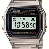 CASIO 卡西欧 A158WA-1JF 复古电子表