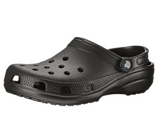 crocs 卡骆驰 Classic 中性洞洞鞋 Noir EU 37.5 黑色