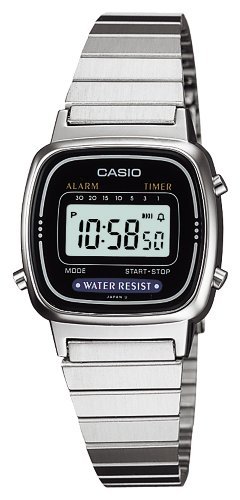 再特价,凑单品:casio 卡西欧 standard la-670wa-1jf 女士电子表