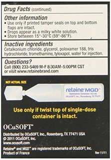 OCuSOFT Retaine MGD Ophthalmic Emulsion 滴眼液