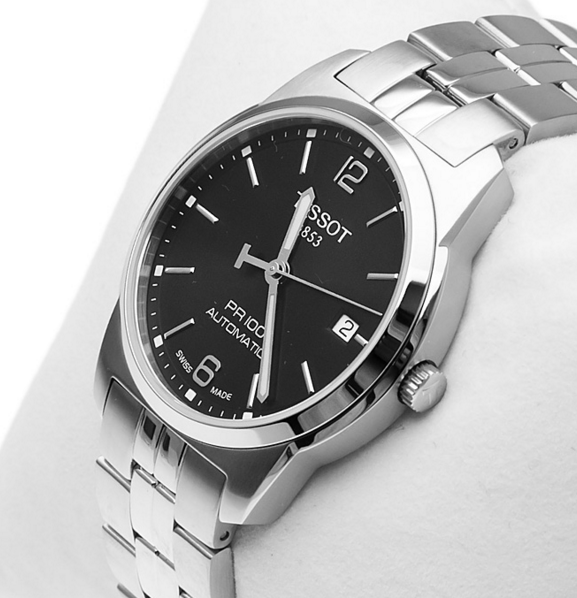 tissot 天梭 pr100 t049.407.11.057.00 男款机械腕表