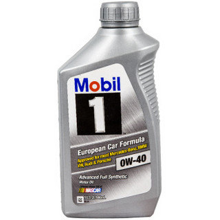 Mobil 美孚 1号系列 0W-40 SN级 全合成机油 946ml 美版