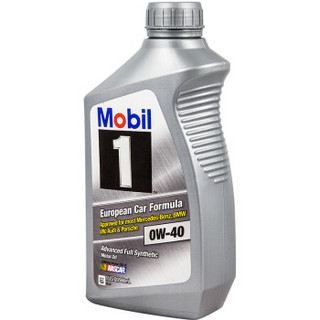 Mobil 美孚 1号系列 0W-40 SN级 全合成机油 946ml 美版