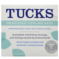 TUCKS Medicated Cooling Pads 药用痔疮冷敷垫