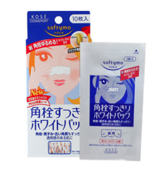 KOSE 高丝 Softymo 药用美白去黑头鼻贴 10片装