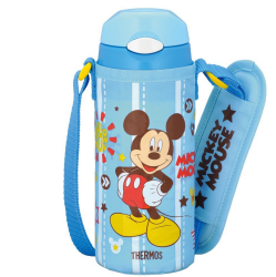 THERMOS 膳魔师 FFI-401FDS 迪斯尼米奇真空隔热吸管杯 360ML 