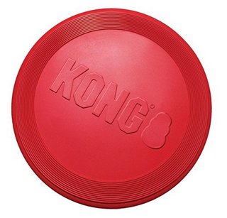 KONG RUBBER FLYER RED 红色橡胶飞碟