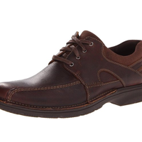 Clarks 其乐 Senner Blvd 男款真皮休闲鞋 棕色