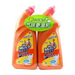 Mr Muscle 威猛先生 洁厕液(柠檬草香)双包装 600g*2瓶