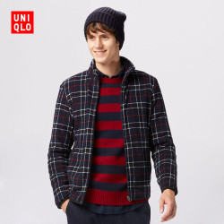 UNIQLO 优衣库 163301 印花摇粒绒 男士夹克