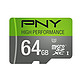 PNY 必恩威 U3 High Performance 64GB  MicroSDXC存储卡(TF)