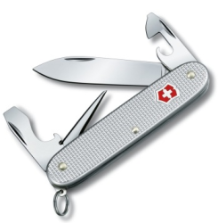 VICTORINOX 维氏 先锋银色棱纹0.8201.26 瑞士军刀+ 标准迷彩1.3603.94+刨皮器