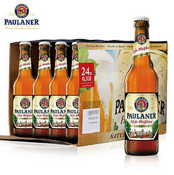 PAULANER 柏龙 慕尼黑酵母型 小麦啤酒 330ml*24瓶*2箱