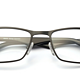HAN  HD3511-F01  不锈钢 光学近视眼镜架 黑色+1.56非球面镜片