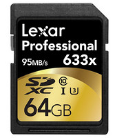 Lexar 雷克沙 Professional 64GB UHS-I/U3 663x SDXC 存储卡