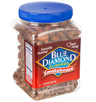 BLUE DIAMOND 蓝钻石 熏制风味 扁桃仁 1080g