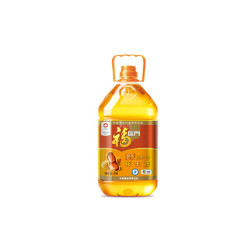 福临门 浓香压榨一级花生油 4L/桶