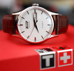 TISSOT 天梭 Heritage 传承系列 Visodate T019.430.16.031.01 男款机械腕表