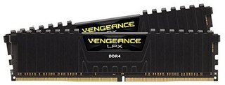 CORSIAR 美商海盗船 Vengeance LPX 16GB（2x8GB）DDR4 DRAM 3200MHz C16台式机内存套件-黑色  未含税