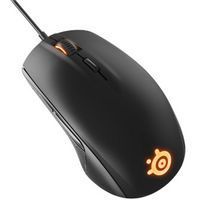 赛睿（SteelSeries）RIVAL 100 光学游戏鼠标 黑色