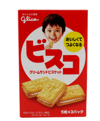 Glico 格力高 奶油夹心饼干 60g