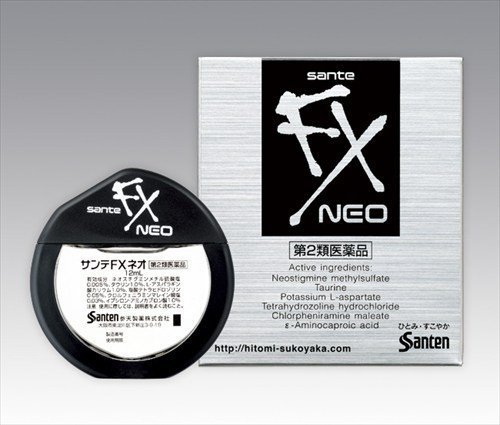 santen 参天 FX银装眼药水12ml