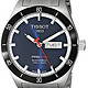 TISSOT 天梭 Men's T0444302104100 PRS 516 Blue Day Date Dial Watch