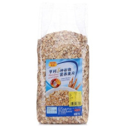 HAHNE 亨利 5种谷物营养麦片 1000g*3份