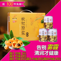 福仁缘 枇杷原浆枇杷汁 245ml*12礼品装