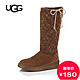 UGG女士新款保暖针织长筒靴时尚蝴蝶结保暖靴1008129