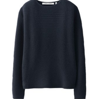 UNIQLO 优衣库 LEMAIRE 联名系列 166401 女款羊毛混纺针织衫