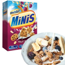 Weetabix 维多麦 迷你全谷物早餐麦片饼干 450克