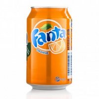 Fanta 芬达 橙味汽水 330ml*6罐