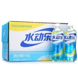 Coca Cola 可口可乐 水动乐柠檬味 600ml*15瓶 整箱*2